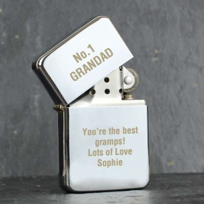Personalised Silver Lighter (image for) Personalised Silver Lighter