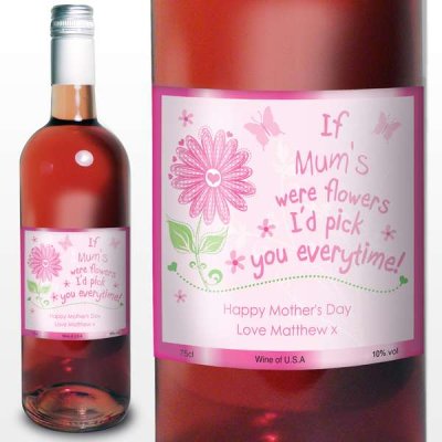 Personalised Id Pick You Rose Wine (image for) Personalised Id Pick You Rose Wine