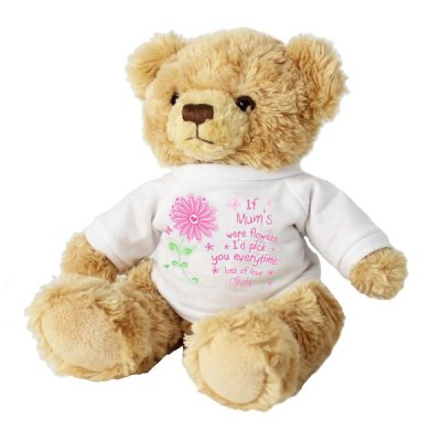 Personalised Id Pick You Message Bear (image for) Personalised Id Pick You Message Bear