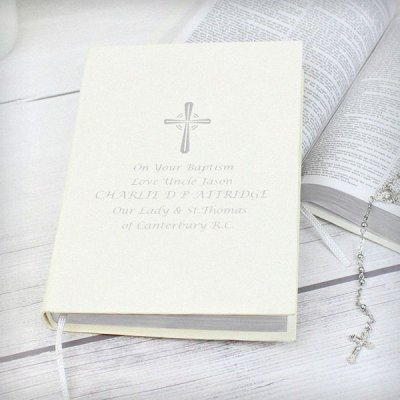 Personalised Silver Companion Holy Bible - Eco-friendly (image for) Personalised Silver Companion Holy Bible - Eco-friendly