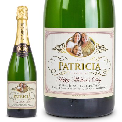 Personalised Mothers Day Champagne Gift (image for) Personalised Mothers Day Champagne Gift