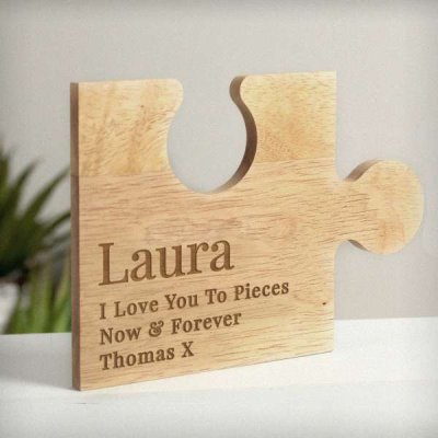 Personalised Free Text Jigsaw Piece (image for) Personalised Free Text Jigsaw Piece