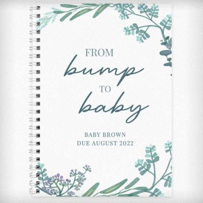 (image for) Personalised Pregnancy A5 Journal