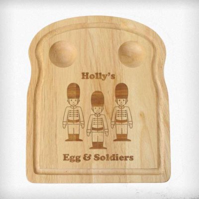 (image for) Personalised Soldiers Egg & Toast Board