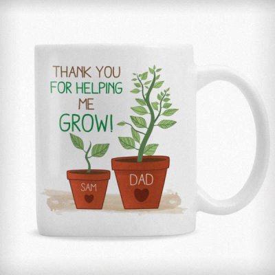 (image for) Personalised Helping Me Grow Mug