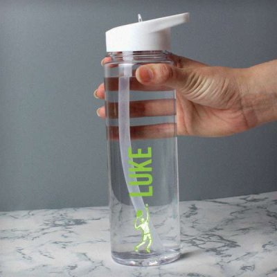 (image for) Personalised Sports Name Only Water Bottle