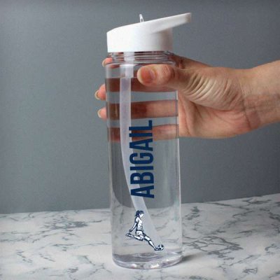 (image for) Personalised Sports Name Only Water Bottle