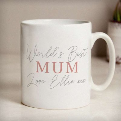 (image for) Personalised Grey & Blush Mug