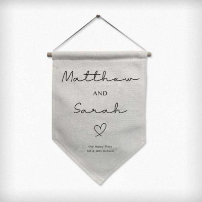 (image for) Personalised Wedding Hanging Banner