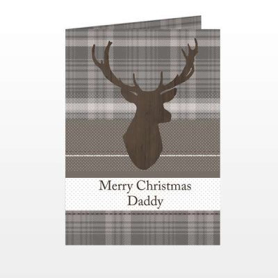 (image for) Personalised Highland Stag Card