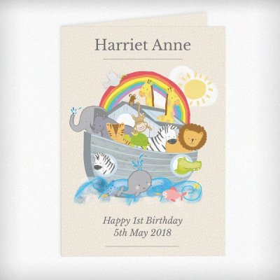 (image for) Personalised Noah's Ark Card