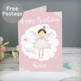 (image for) Personalised Fairy Princess Card