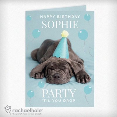 (image for) Personalised Rachael Hale 'Party 'Til You Drop' Card