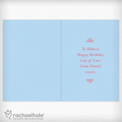 (image for) Personalised Rachael Hale Fabulous Birthday Card