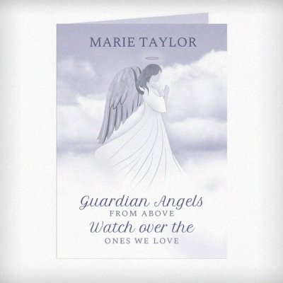 (image for) Personalised Guardian Angel Card