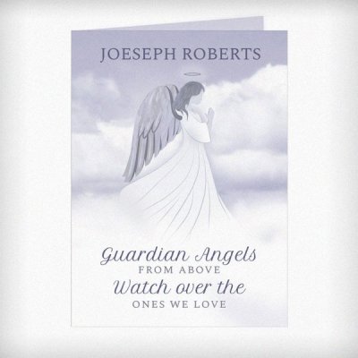 (image for) Personalised Guardian Angel Card