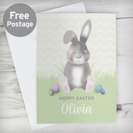 (image for) Personalised Easter Bunny Card