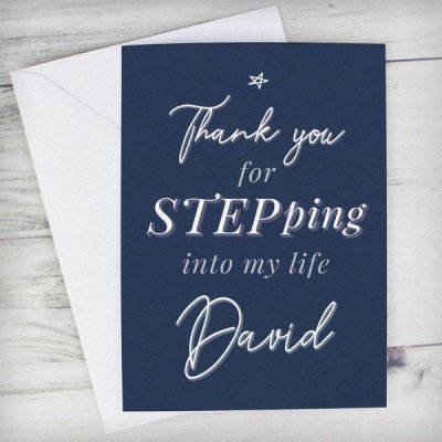 (image for) Personalised Stepdad Card