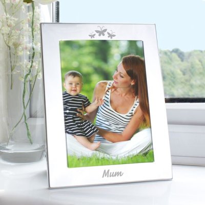 (image for) Silver 5x7 Mum Photo Frame