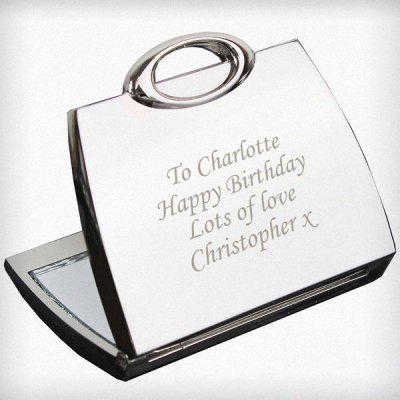 (image for) Personalised Handbag Compact Mirror