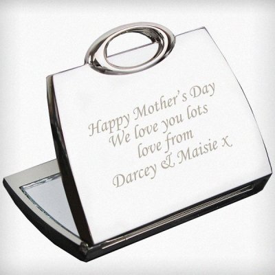 (image for) Personalised Handbag Compact Mirror