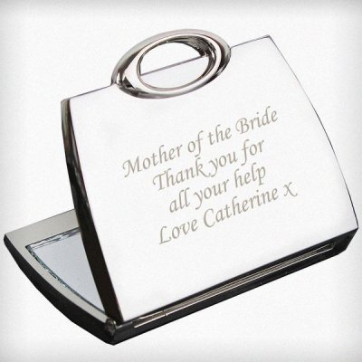 (image for) Personalised Handbag Compact Mirror