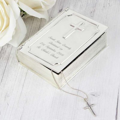 (image for) Personalised Bible Trinket Box