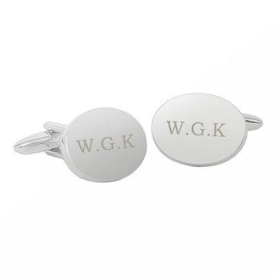 (image for) Personalised Oval Cufflinks