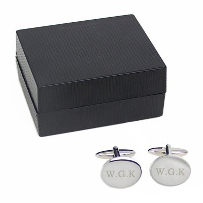 (image for) Personalised Oval Cufflinks