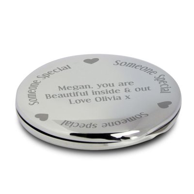 (image for) Personalised Someone Special Compact Mirror