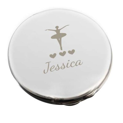 (image for) Personalised Ballerina Compact Mirror