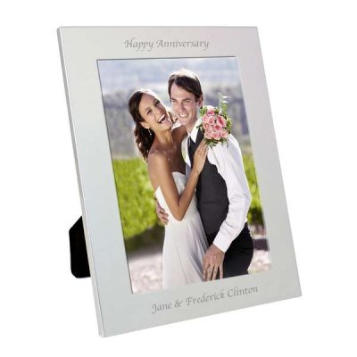 (image for) Personalised Silver 5x7 Photo Frame