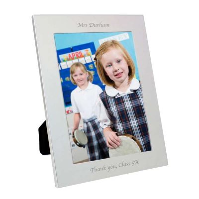 (image for) Personalised Silver 5x7 Photo Frame