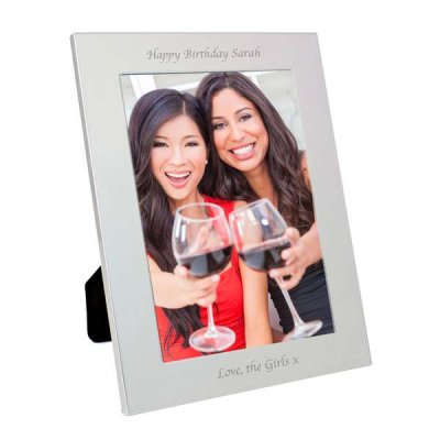 (image for) Personalised Silver 5x7 Photo Frame