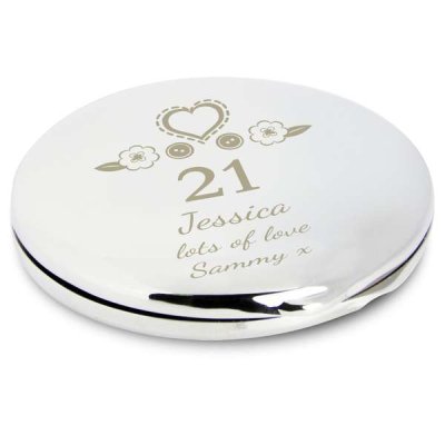 (image for) Personalised Birthday Craft Compact Mirror