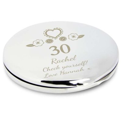 (image for) Personalised Birthday Craft Compact Mirror