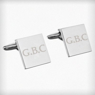 (image for) Personalised Initials Square Cufflinks