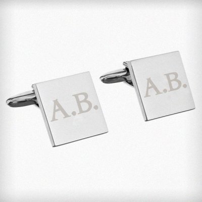 (image for) Personalised Initials Square Cufflinks