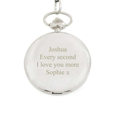 (image for) Personalised Formal Pocket Fob Watch