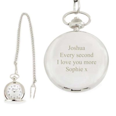 (image for) Personalised Formal Pocket Fob Watch