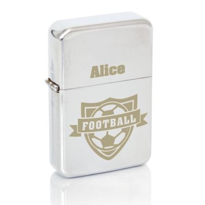 (image for) Personalised Football Lighter