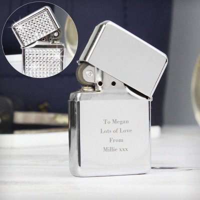 (image for) Personalised Any Message Diamante Lighter