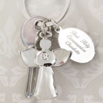 (image for) Personalised Angel Keyring