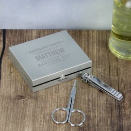 (image for) Personalised Handsome Hands Manicure Set