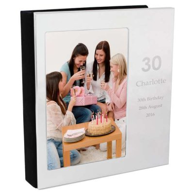 (image for) Personalised Big Numbers Frame Album 6x4