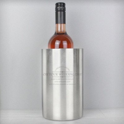 (image for) Personalised Diamond Wine Cooler