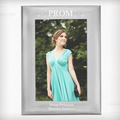 (image for) Personalised Prom Night Silver 4x6 Photo Frame