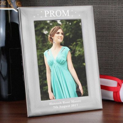 (image for) Personalised Prom Night Silver 4x6 Photo Frame