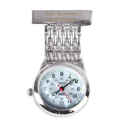 (image for) Personalised Nurse's Fob Watch