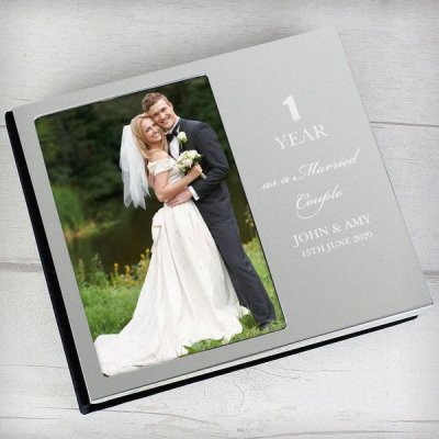 (image for) Personalised Anniversary 6x4 Photo Frame Album